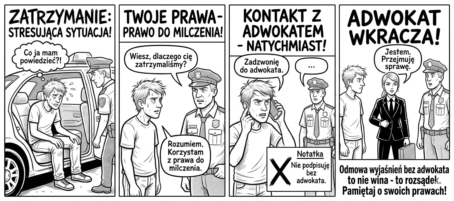 Zatrzymanie przez policję – znaj swoje prawa