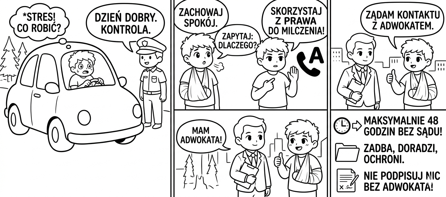 Co zrobić gdy policja mnie zatrzyma? Praktyczny przewodnik