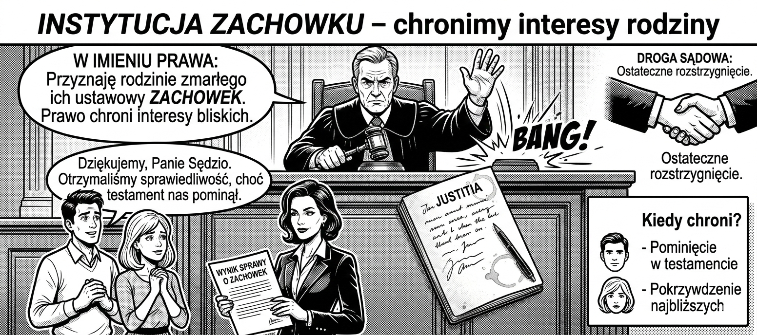 Prawo do zachowku – czym jest i komu przysługuje?